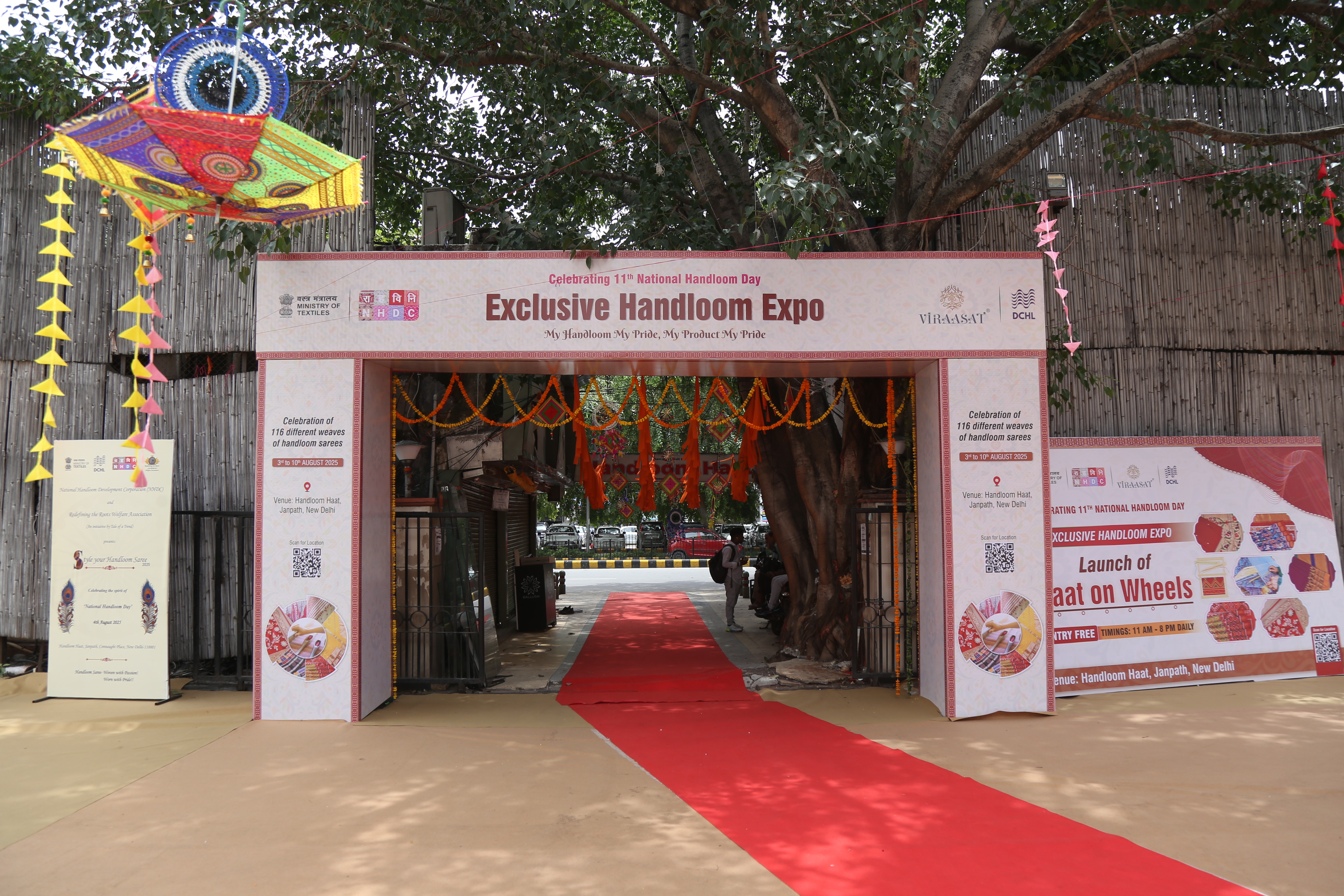 Workshop on Natural Dyes and Sustainability on 8th Aug 2025, Handloom Haat  Janpath