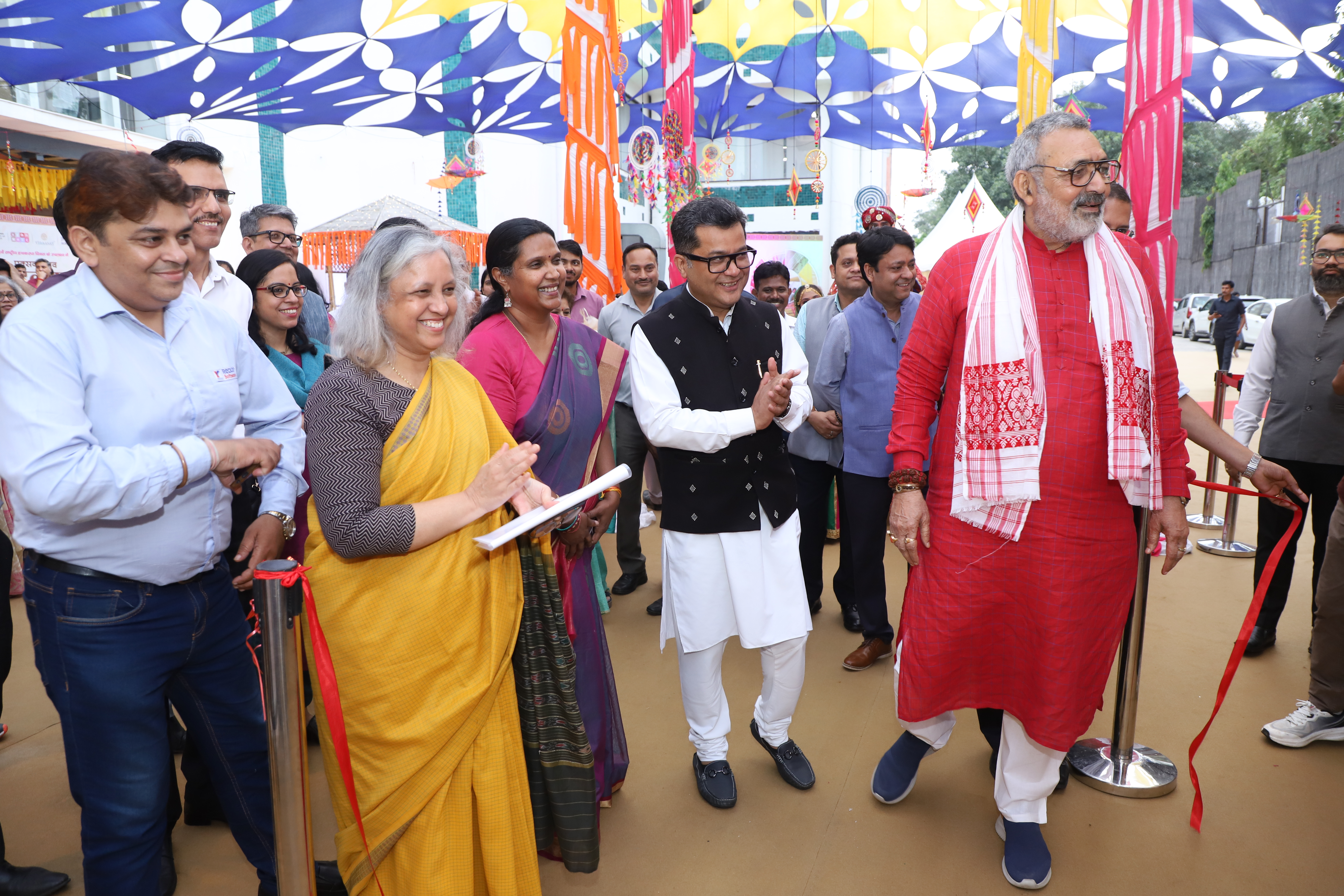 Inauguration of " Haat on Wheels ", 5th Aug, Handloom Haat Janpath
