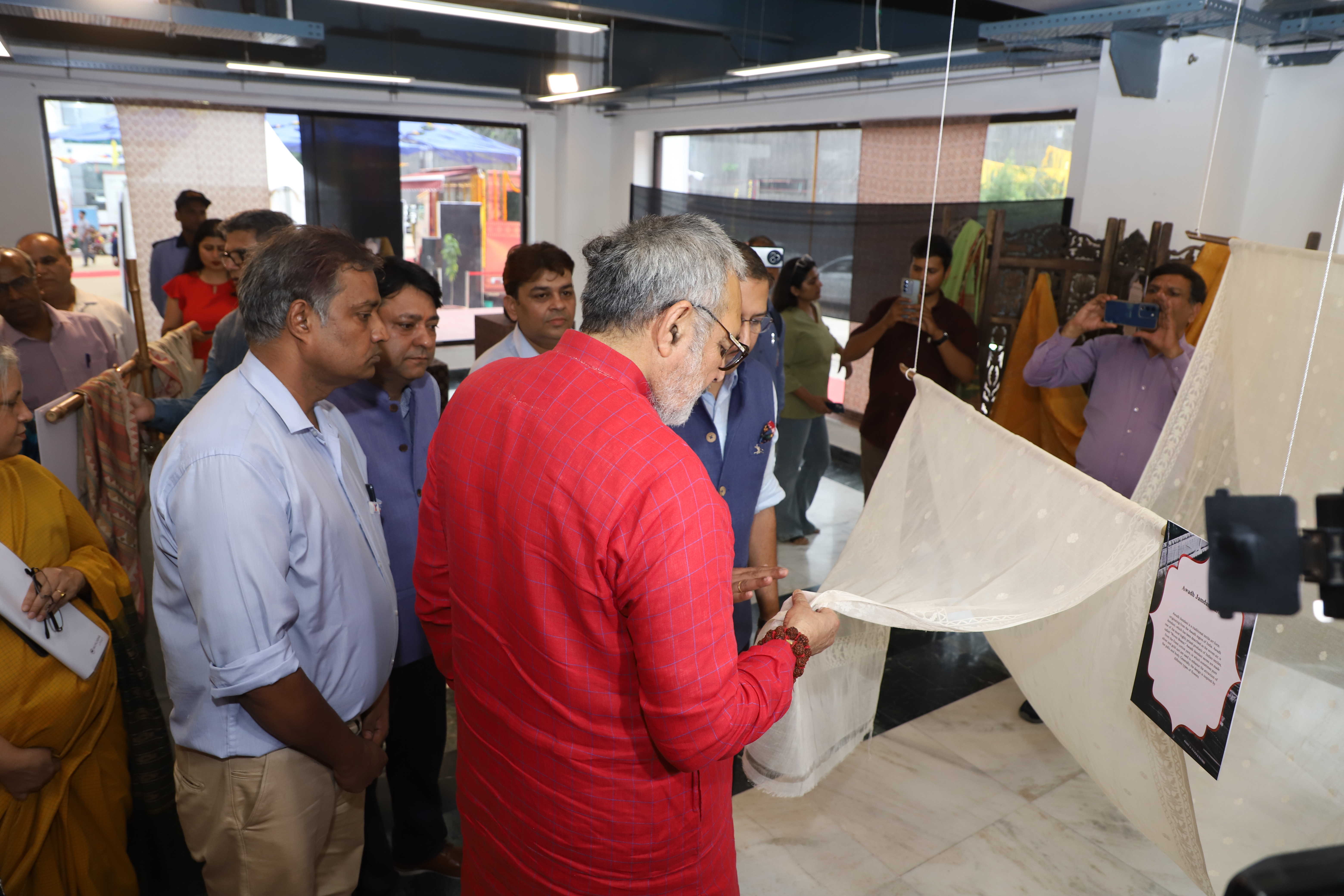Inauguration of "Handloom Expo" , on 11th NHD, Handloom Janpath