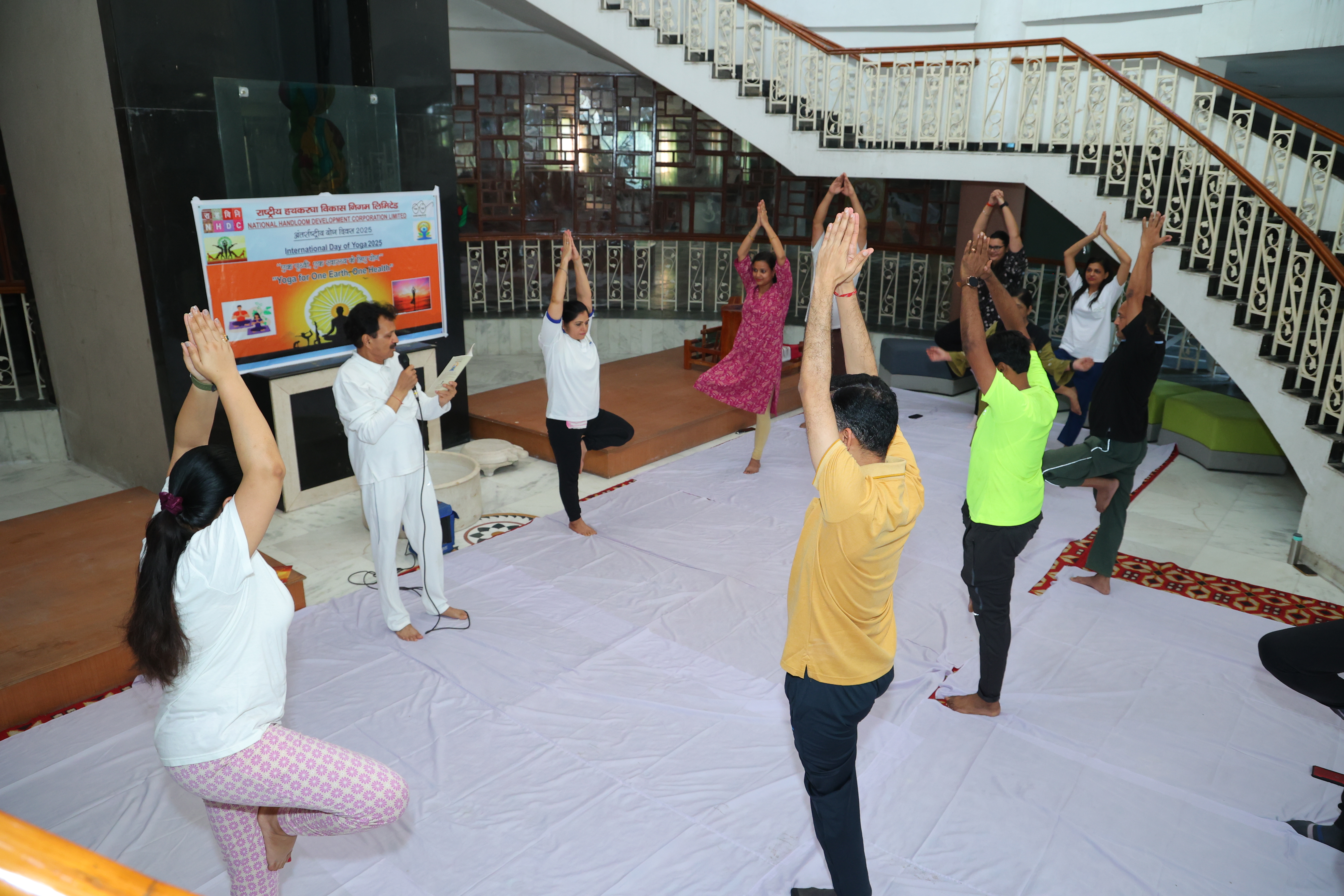 International Yoga Day-2025, Head Office , Noida