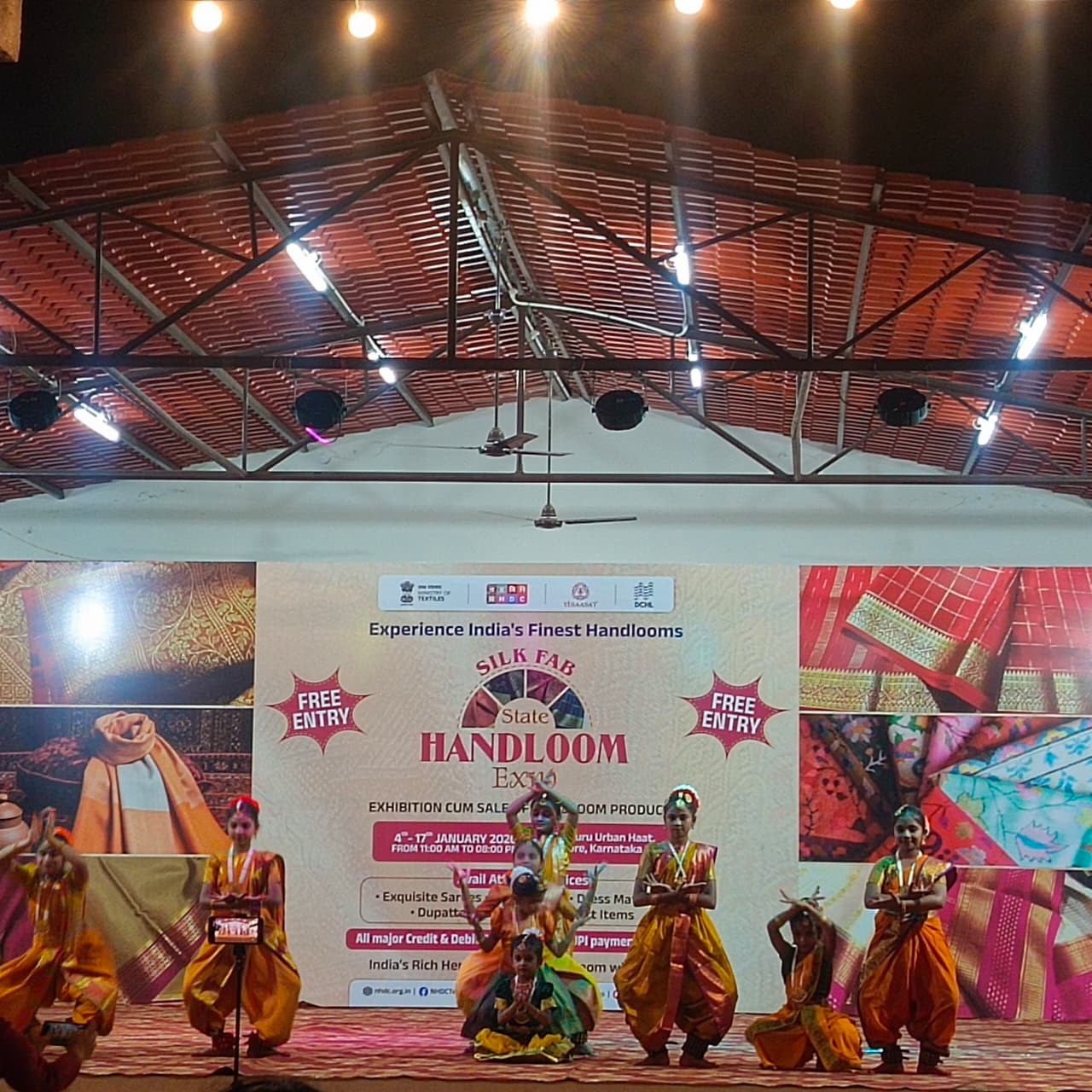 Silk fab State Handloom Expo, 4th - 17th Jan 2026 at Mysore, Karnataka