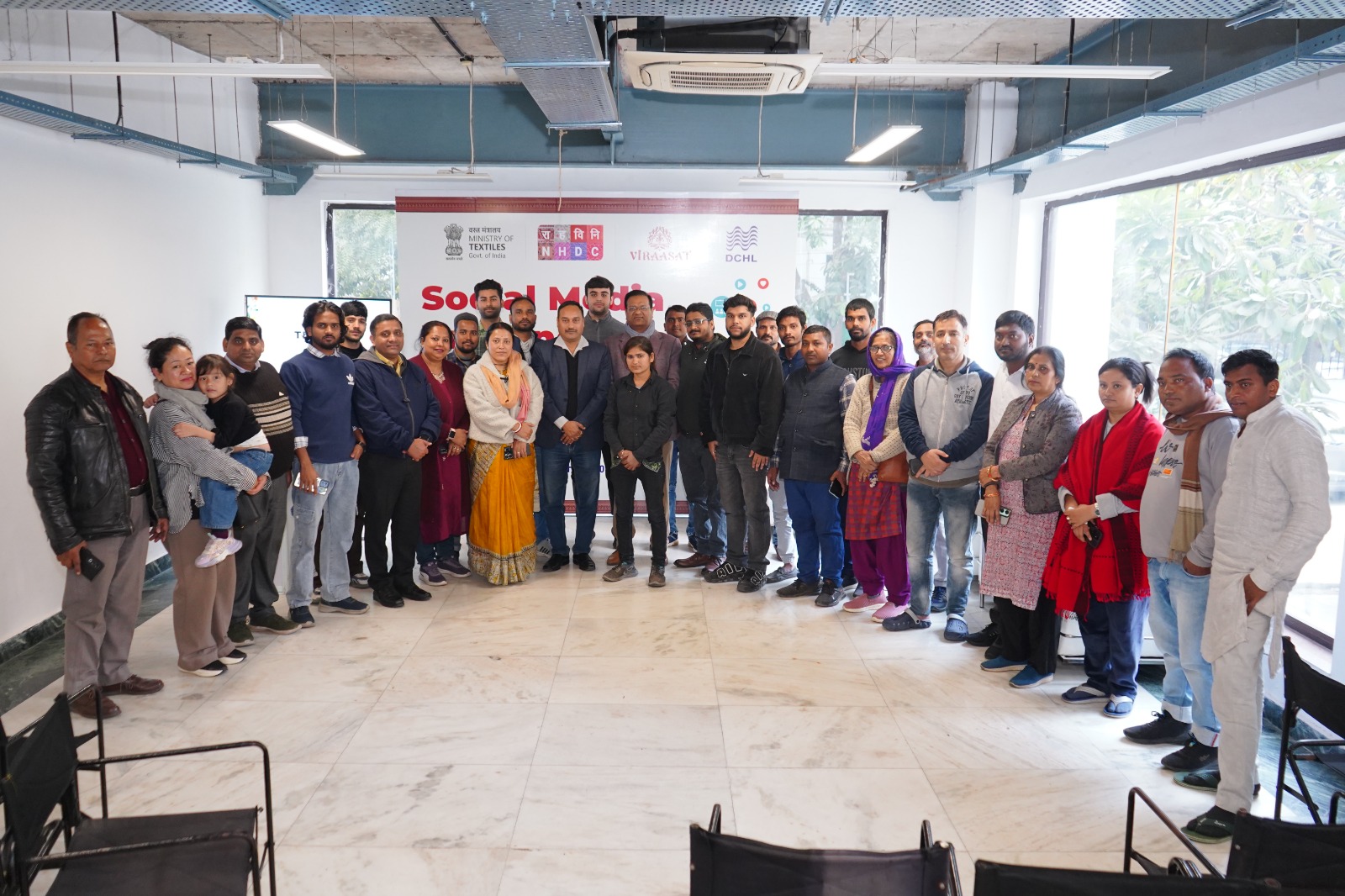 Saree Festival, Exclusive Handloom Expo, 20th Dec - 2nd Jan 2026 at Handloom Haat, Janpath