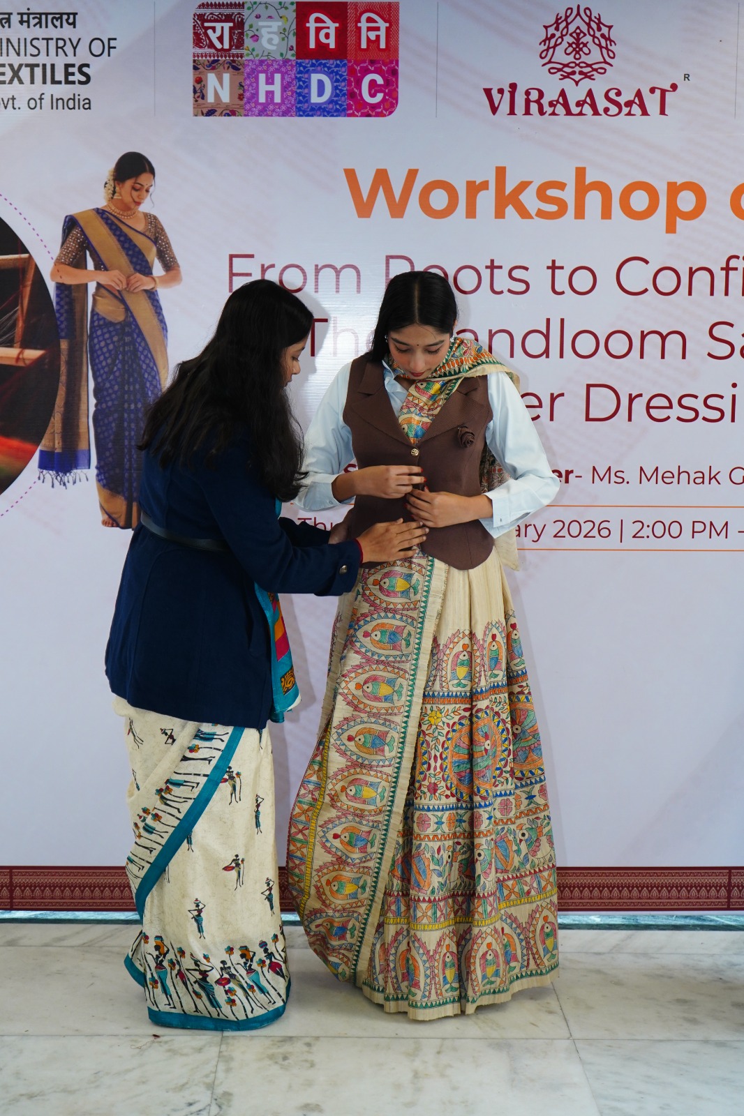 Saree Festival, Exclusive Handloom Expo, 20th Dec - 2nd Jan 2026 at Handloom Haat, Janpath