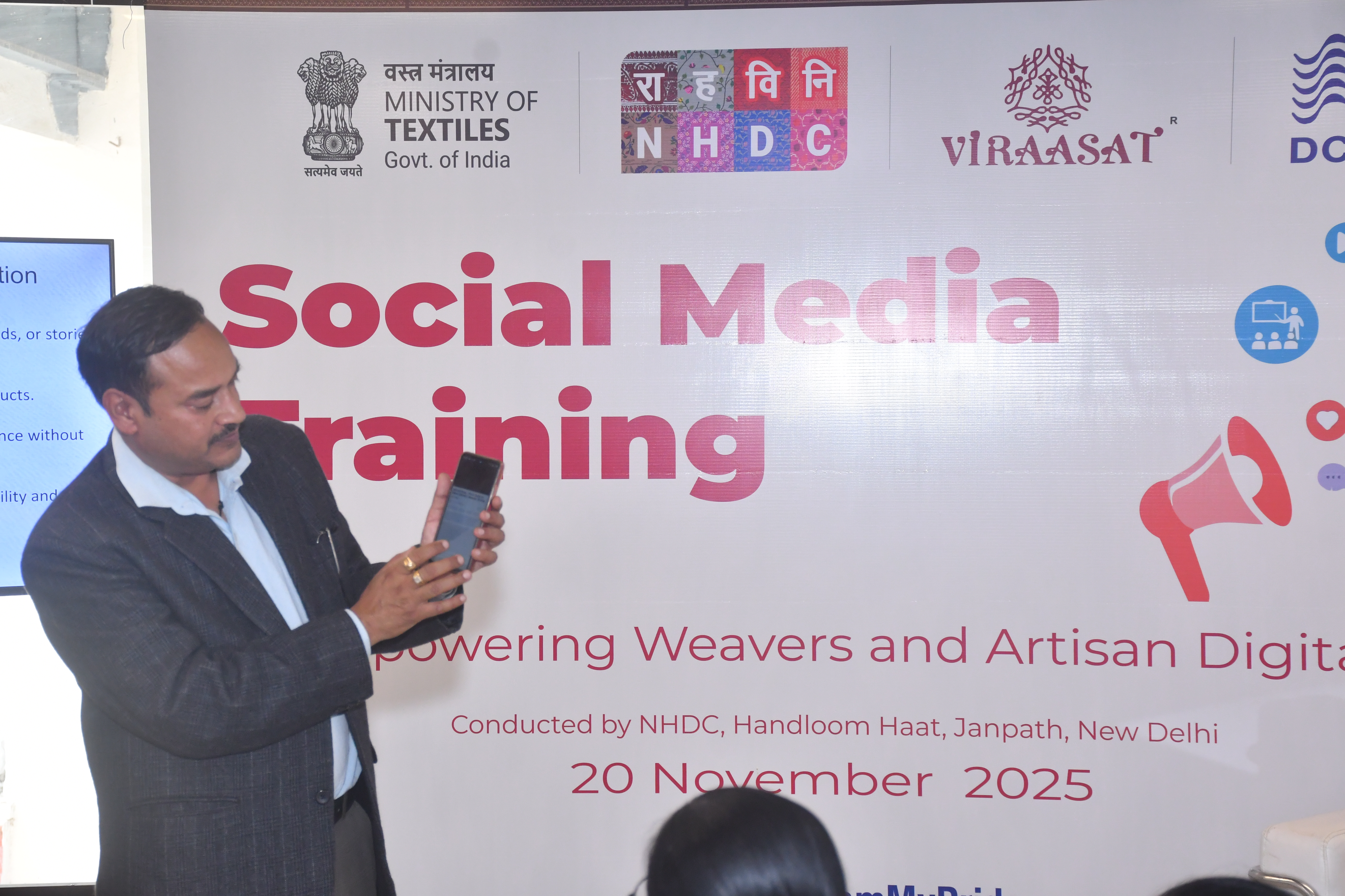 Janjatiya, Exculsive Handloom Expo, 13th - 22nd Nov 2025 at Handloom Haat, Janpath