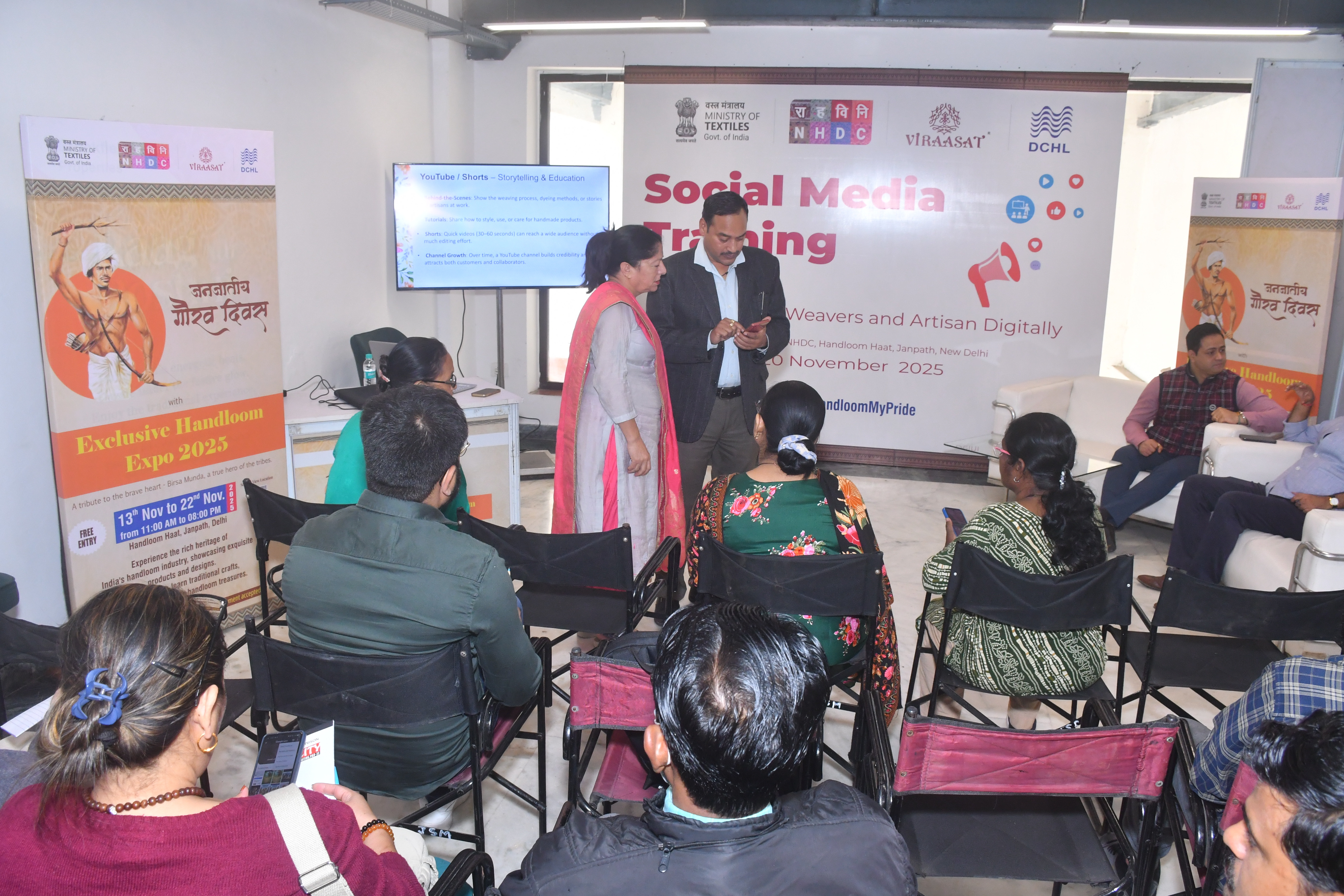 Janjatiya, Exculsive Handloom Expo, 13th - 22nd Nov 2025 at Handloom Haat, Janpath