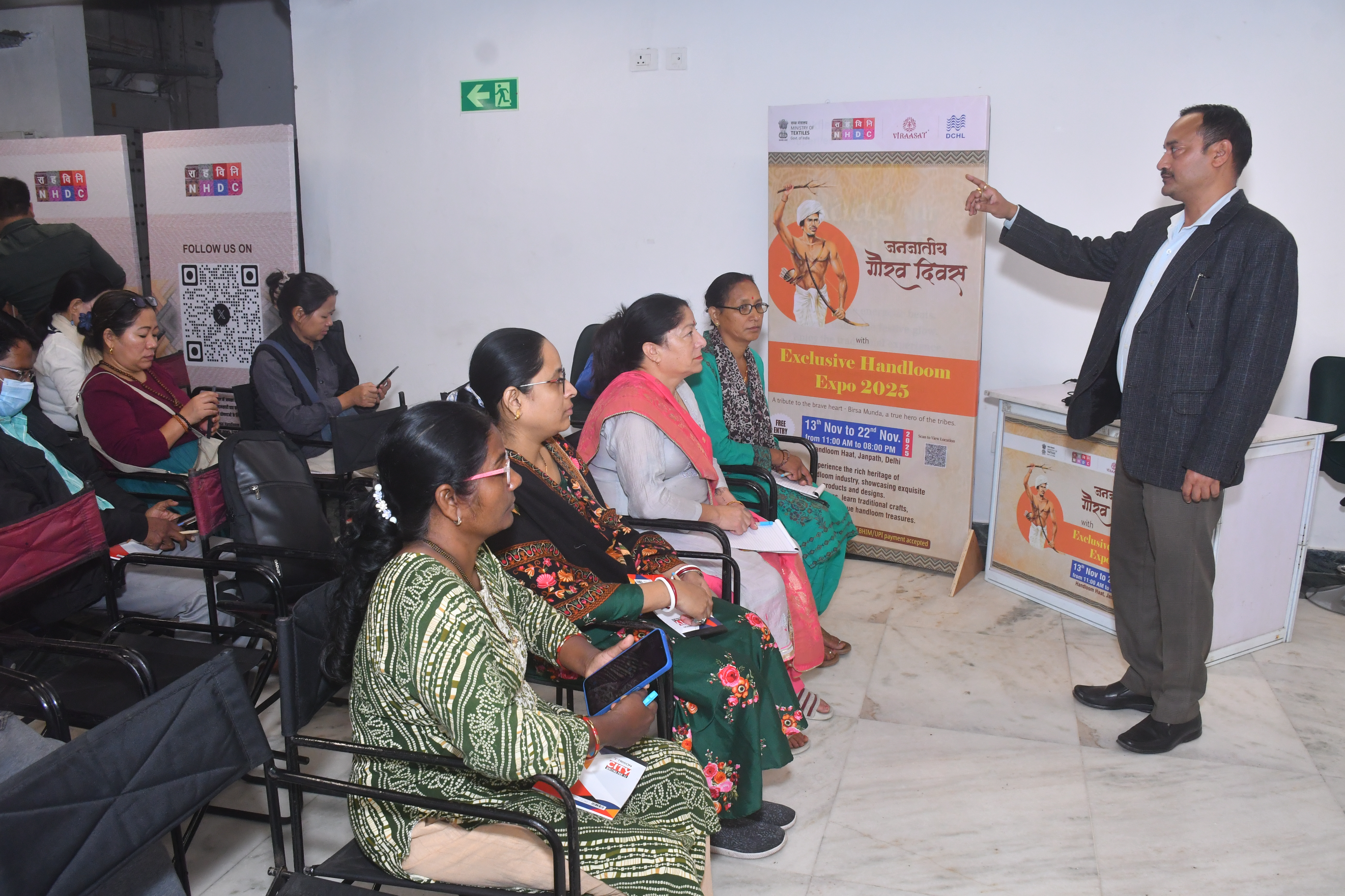 Janjatiya, Exculsive Handloom Expo, 13th - 22nd Nov 2025 at Handloom Haat, Janpath