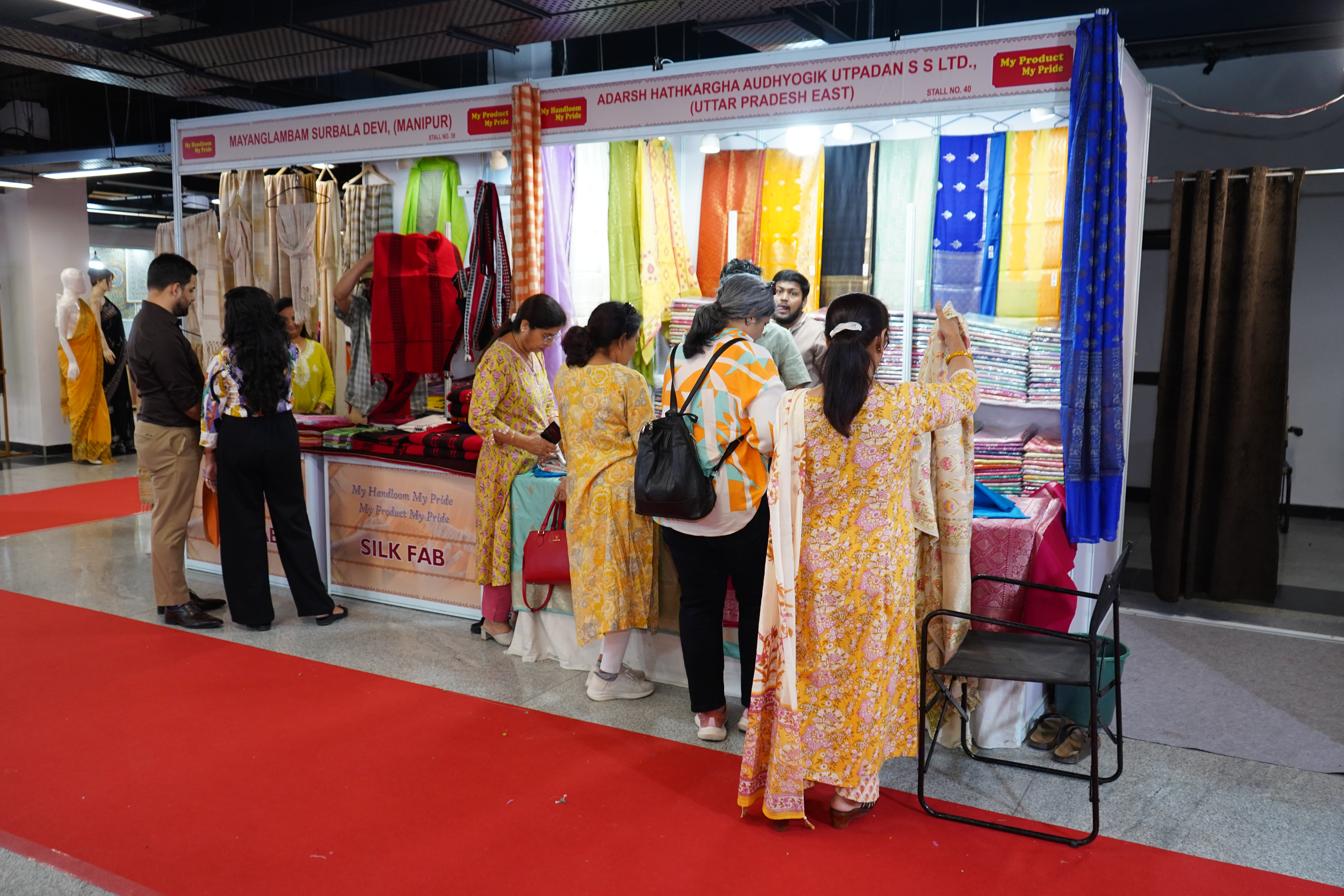 Silk Fab Exhibition Cum Sale of Handloom Products, 3rd -16th Sep 2025 at Handloom Haat, Janpath, New Delhi