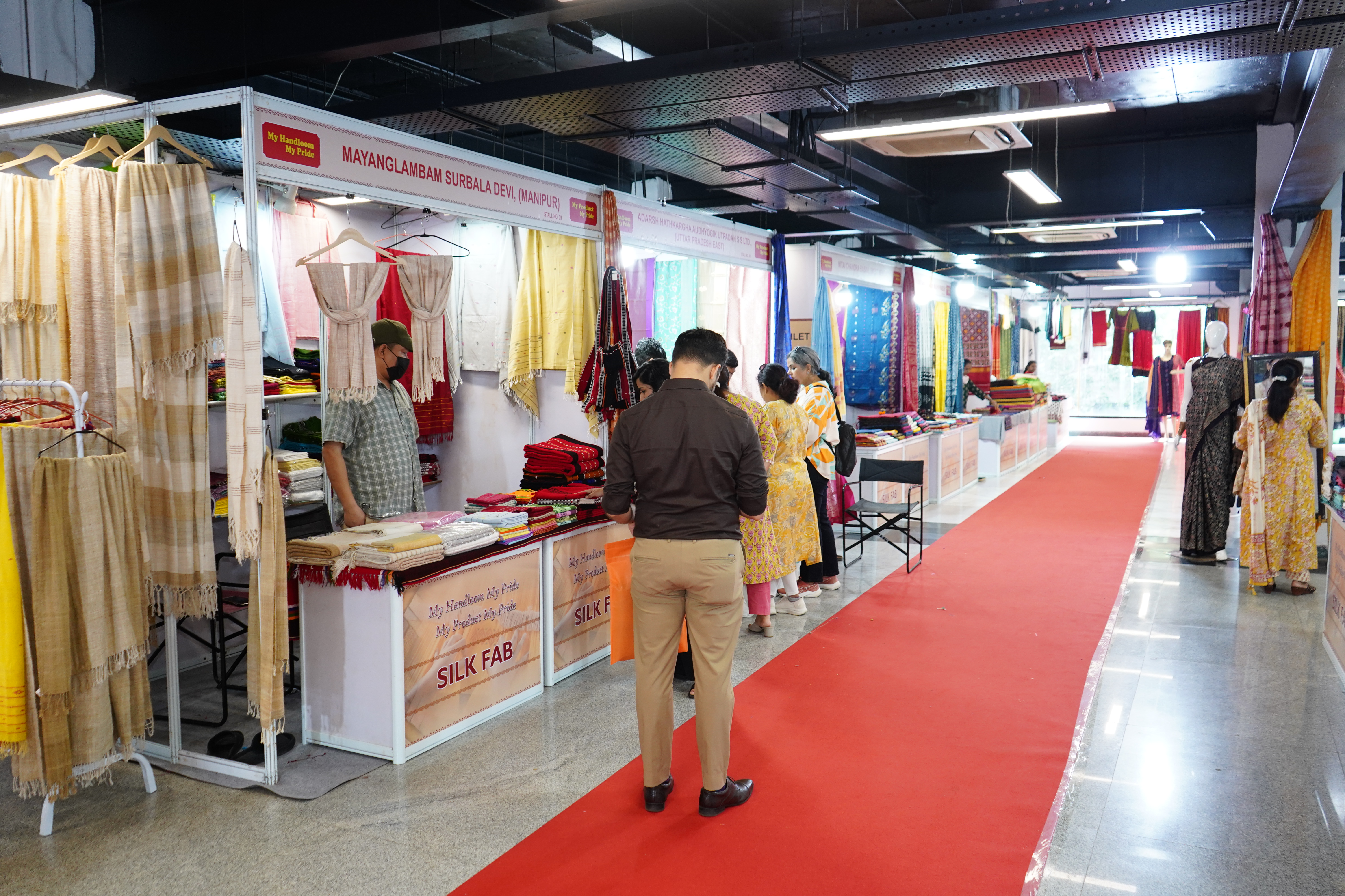 Silk Fab Exhibition Cum Sale of Handloom Products, 3rd -16th Sep 2025 at Handloom Haat, Janpath, New Delhi