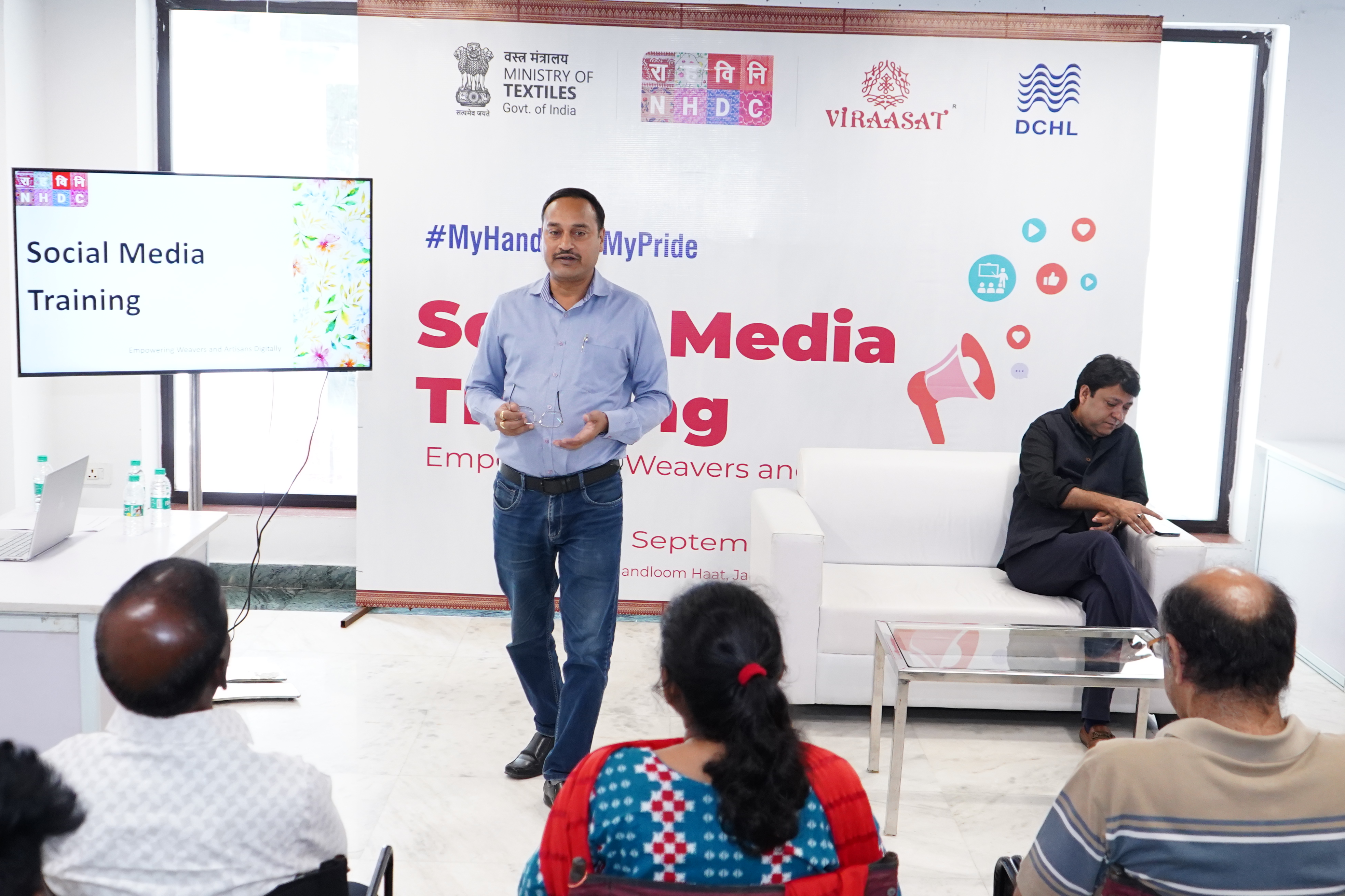 Silk Fab Exhibition Cum Sale of Handloom Products, 3rd -16th Sep 2025 at Handloom Haat, Janpath, New Delhi