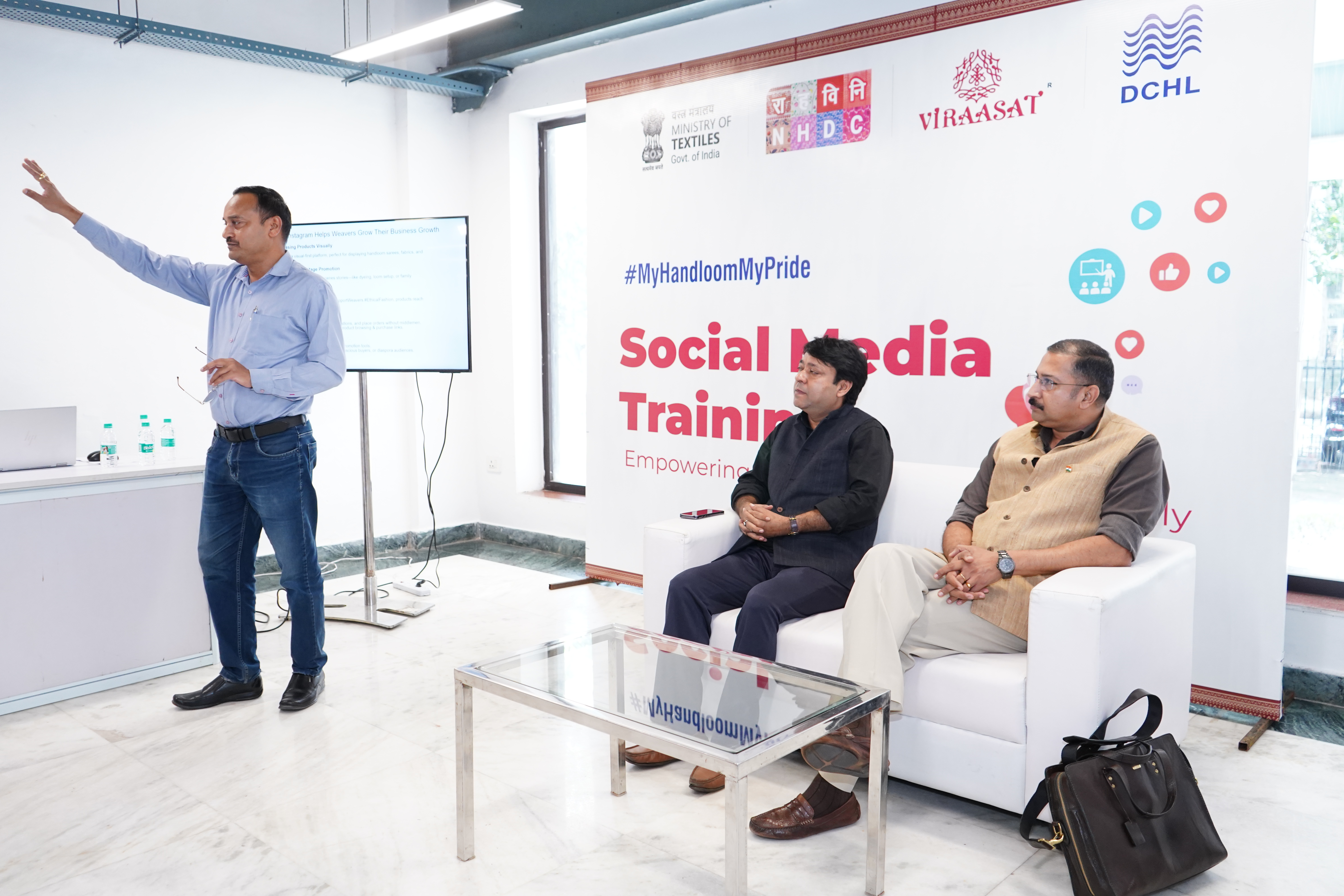 Silk Fab Exhibition Cum Sale of Handloom Products, 3rd -16th Sep 2025 at Handloom Haat, Janpath, New Delhi