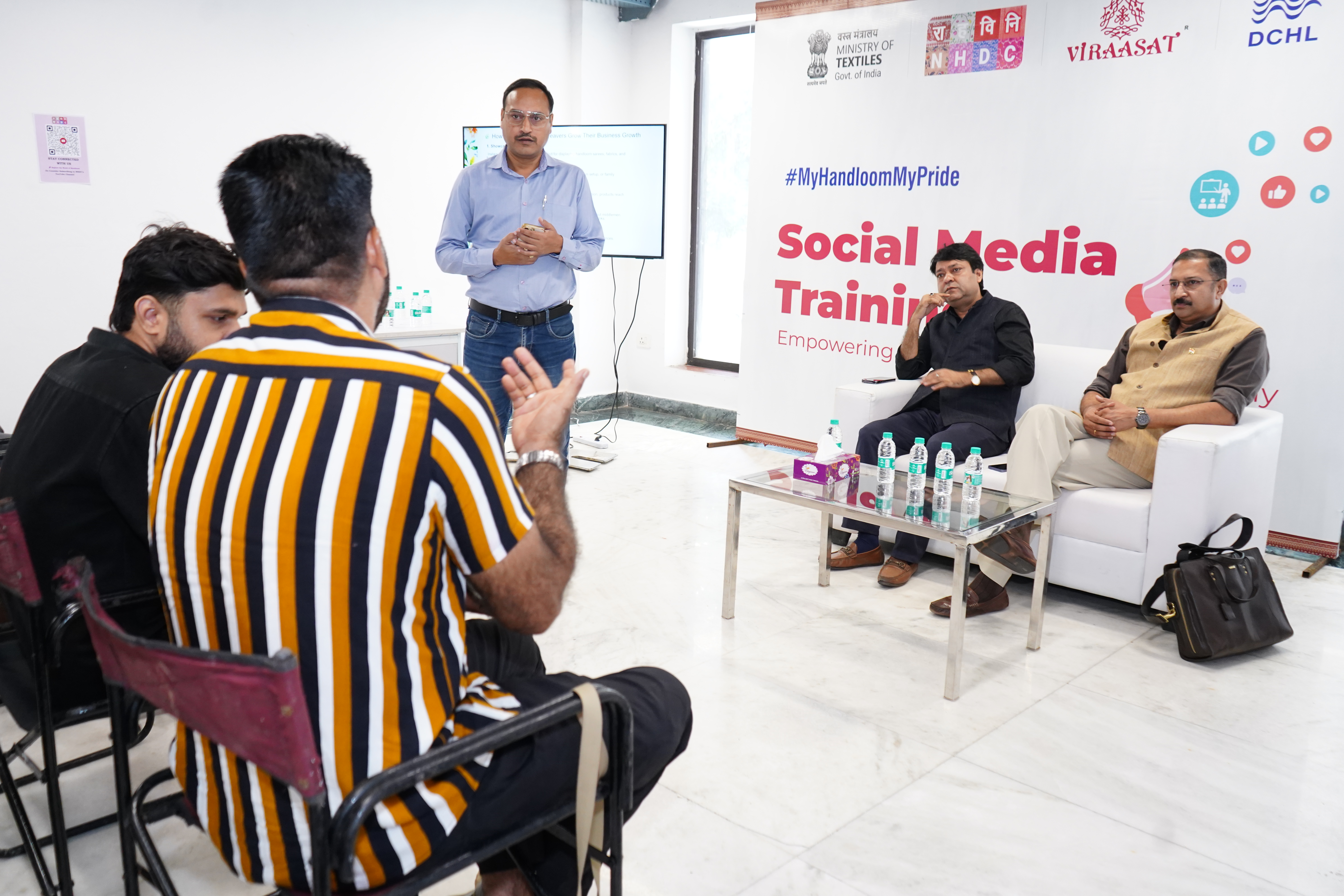 Silk Fab Exhibition Cum Sale of Handloom Products, 3rd -16th Sep 2025 at Handloom Haat, Janpath, New Delhi