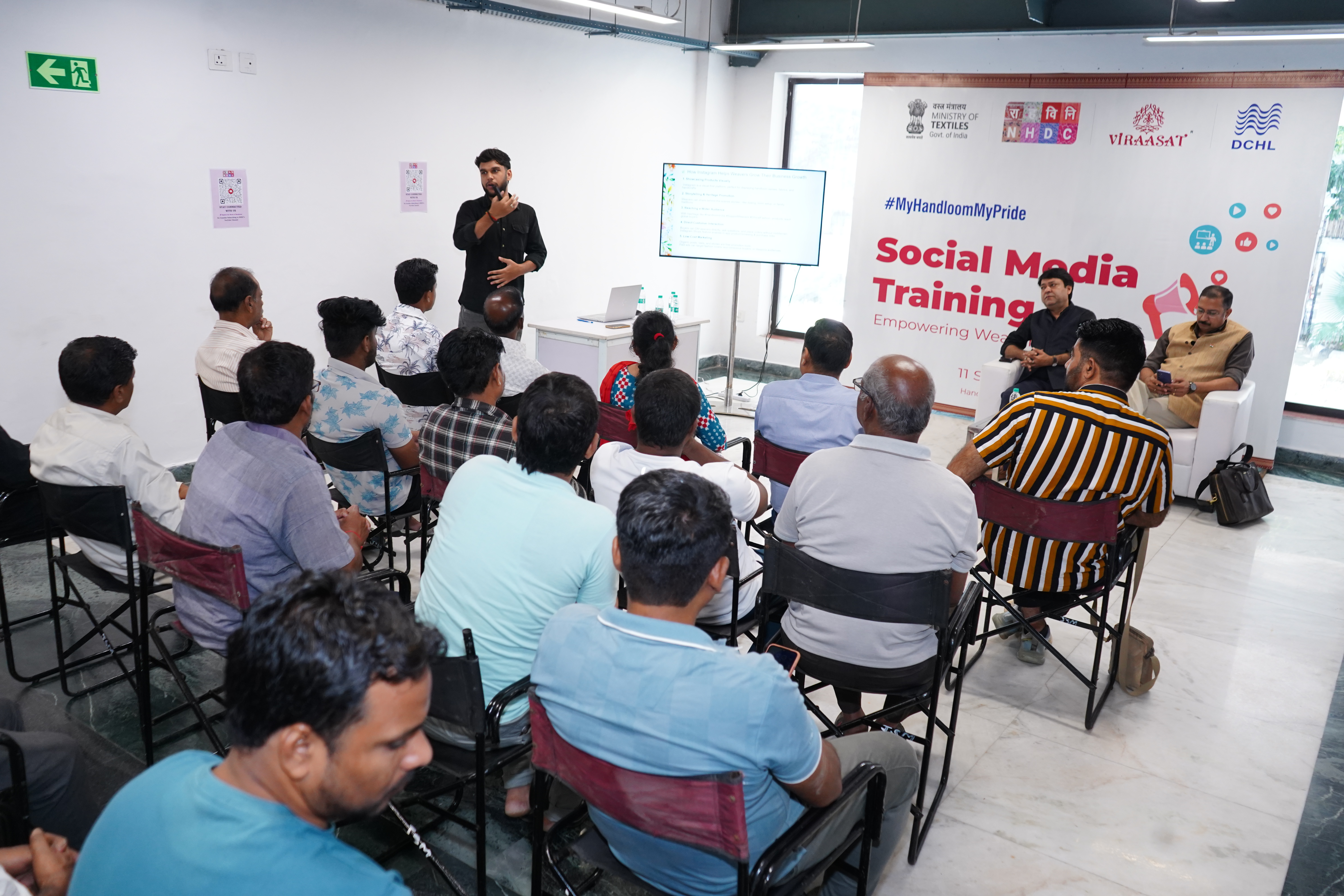 Silk Fab Exhibition Cum Sale of Handloom Products, 3rd -16th Sep 2025 at Handloom Haat, Janpath, New Delhi