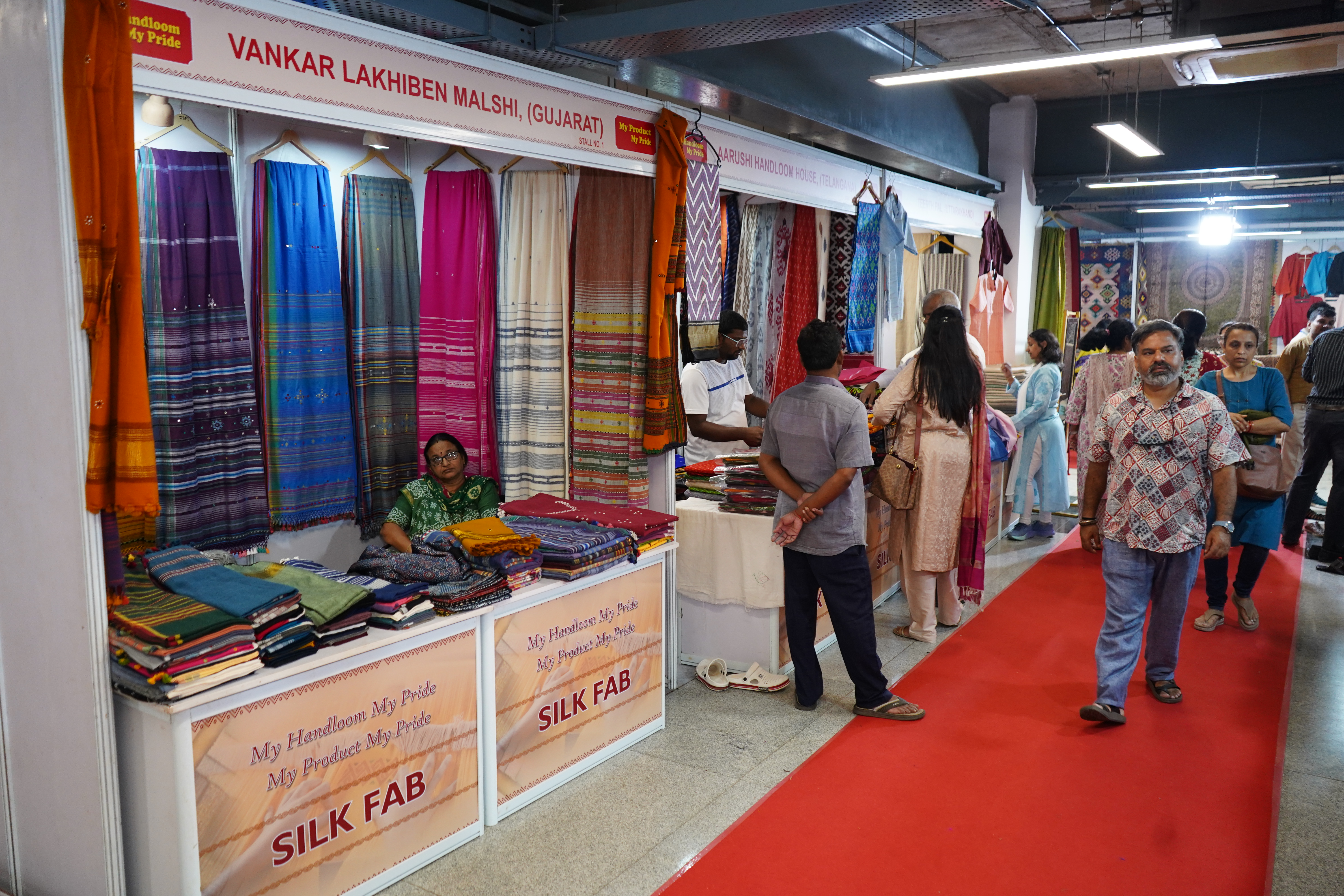 Silk Fab Exhibition Cum Sale of Handloom Products, 3rd -16th Sep 2025 at Handloom Haat, Janpath, New Delhi