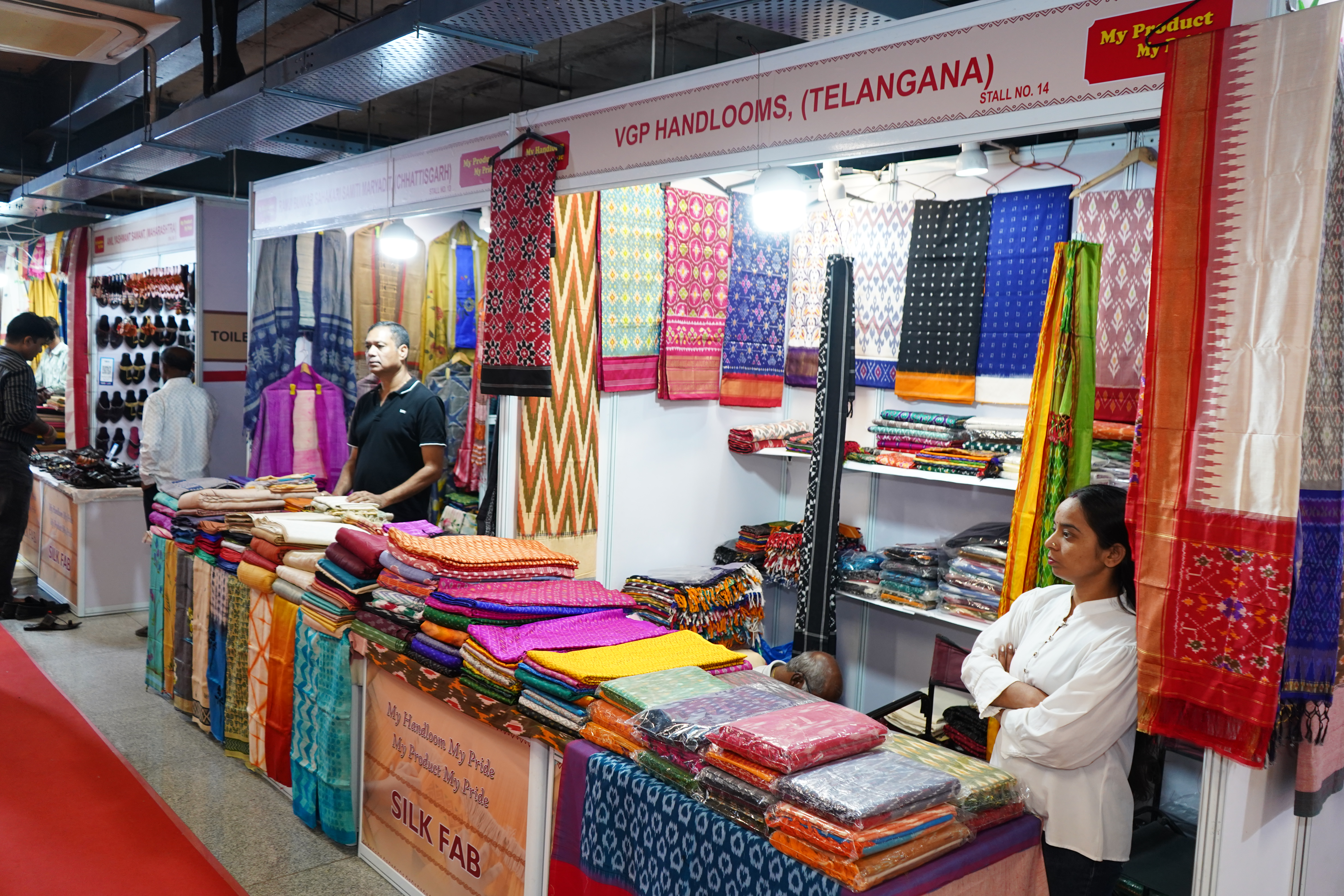 Silk Fab Exhibition Cum Sale of Handloom Products, 3rd -16th Sep 2025 at Handloom Haat, Janpath, New Delhi