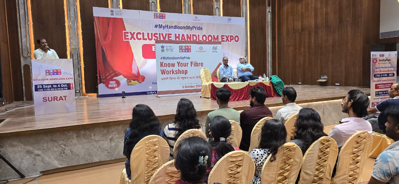 Exculsive Handloom Expo, 25th -4th Oct 2025 at Surat