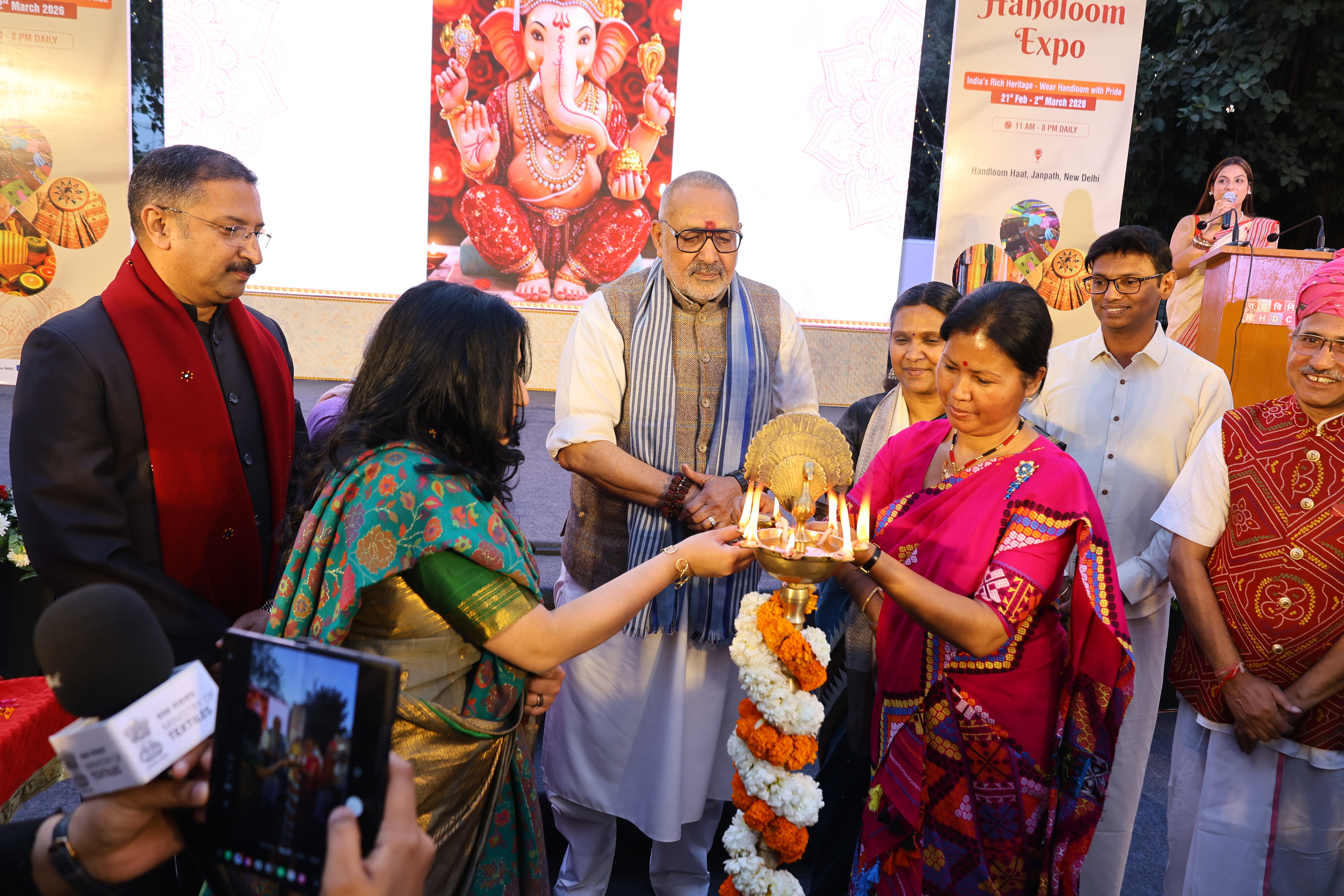 Special Handloom Expo & celebration of NHDC’s 43rd Foundation Day, 21th-2nd Mar at Handloom Haat, Janpath