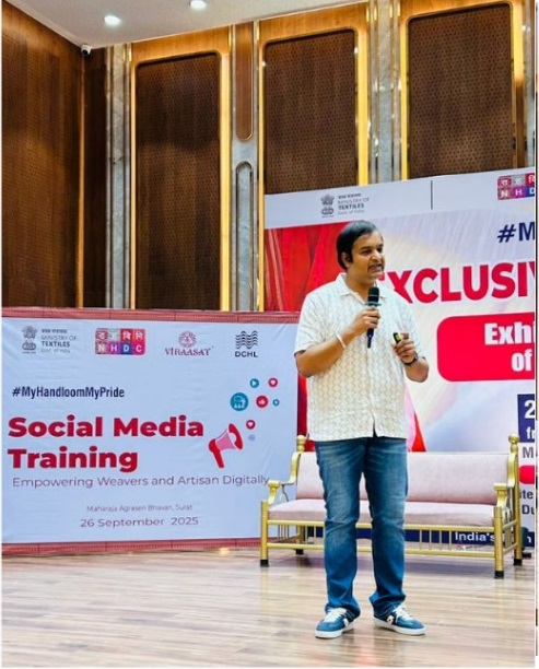 Exculsive Handloom Expo, 25th -4th Oct 2025 at Surat