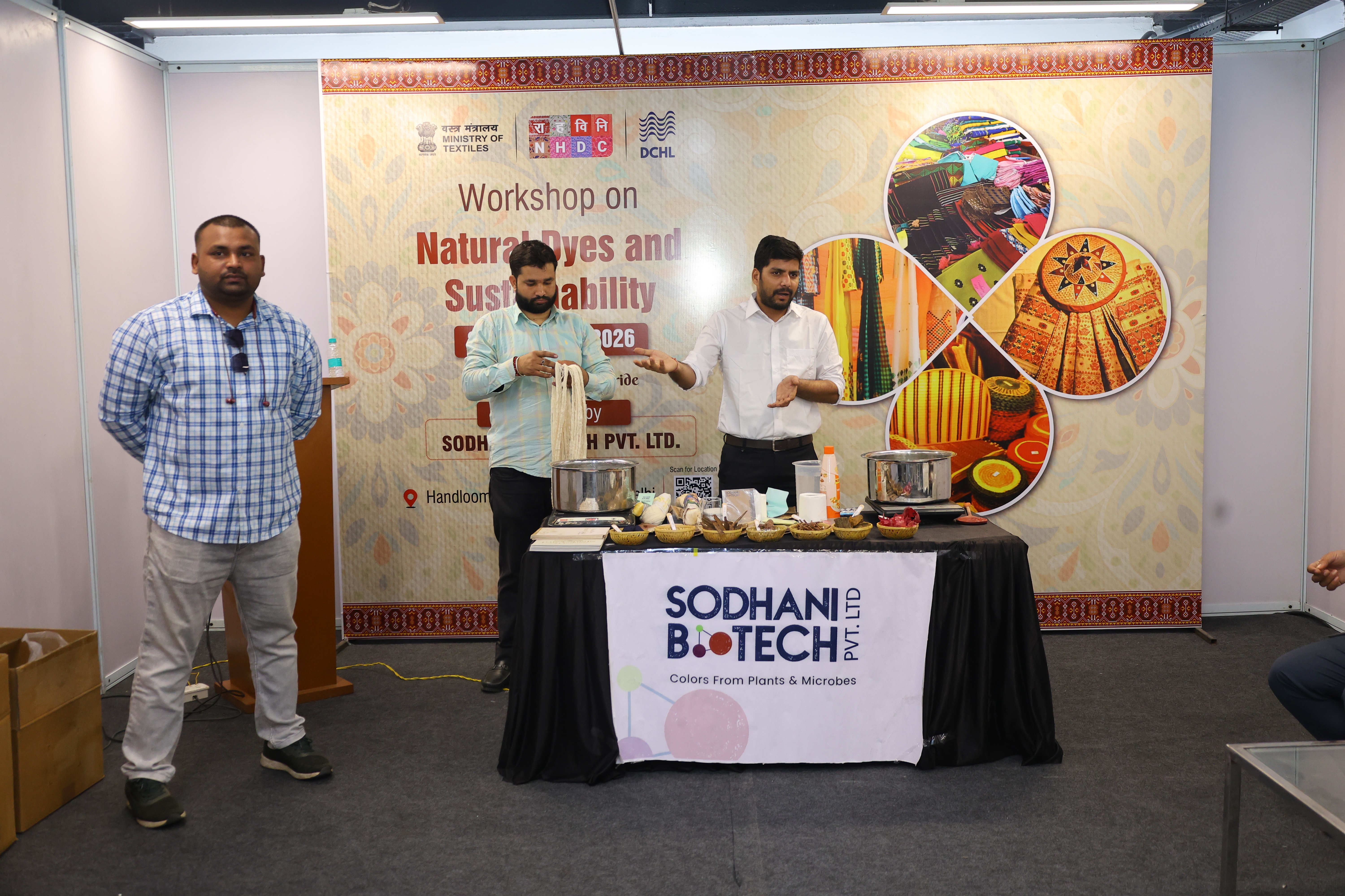 Special Handloom Expo & celebration of NHDC’s 43rd Foundation Day, 21th-2nd Mar at Handloom Haat, Janpath